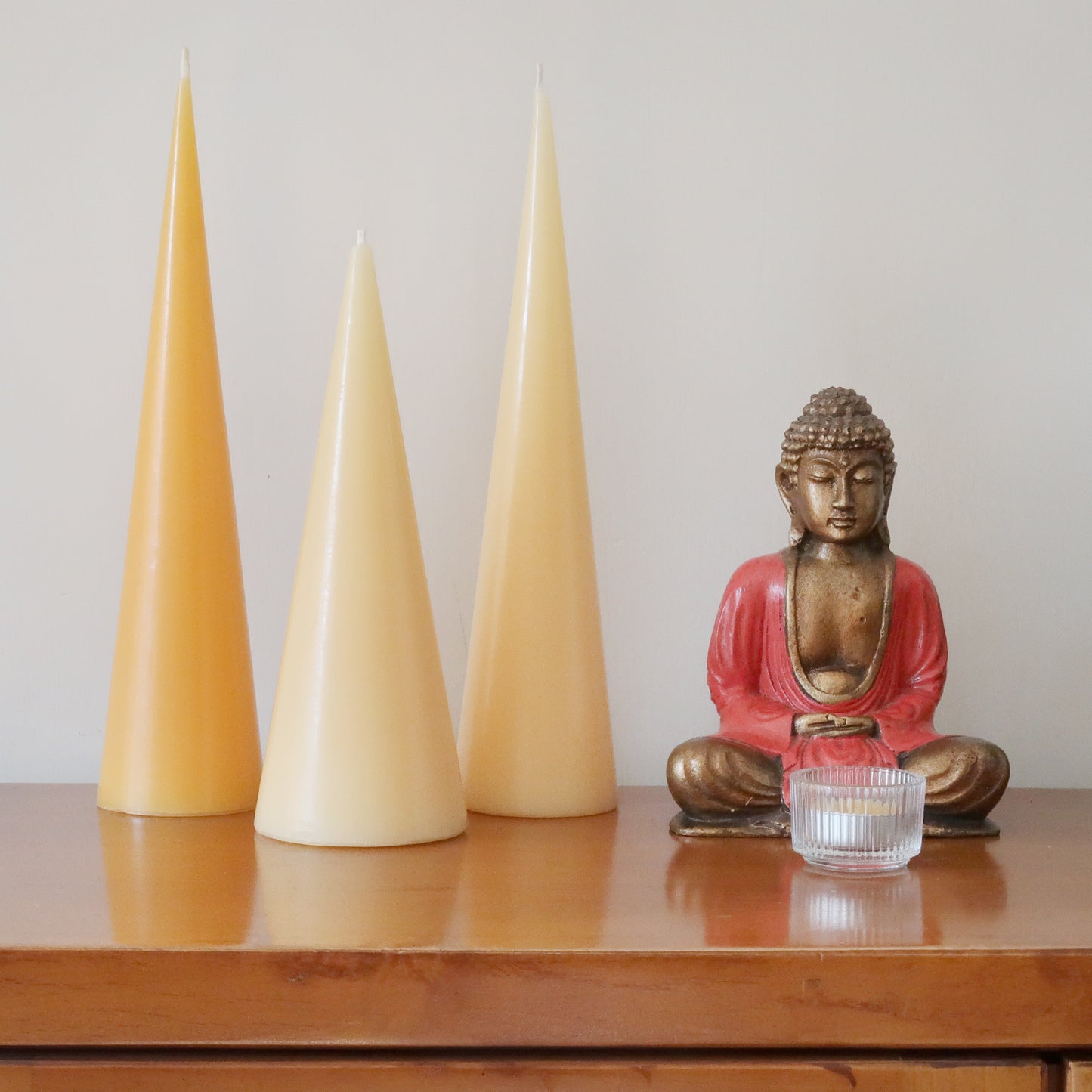 Large Decorative Cone Candles