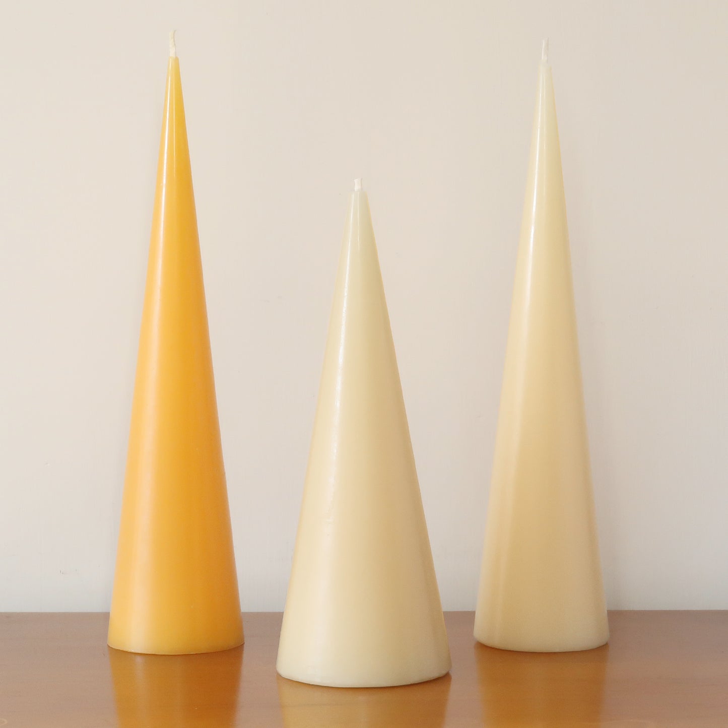 Large Decorative Cone Candles