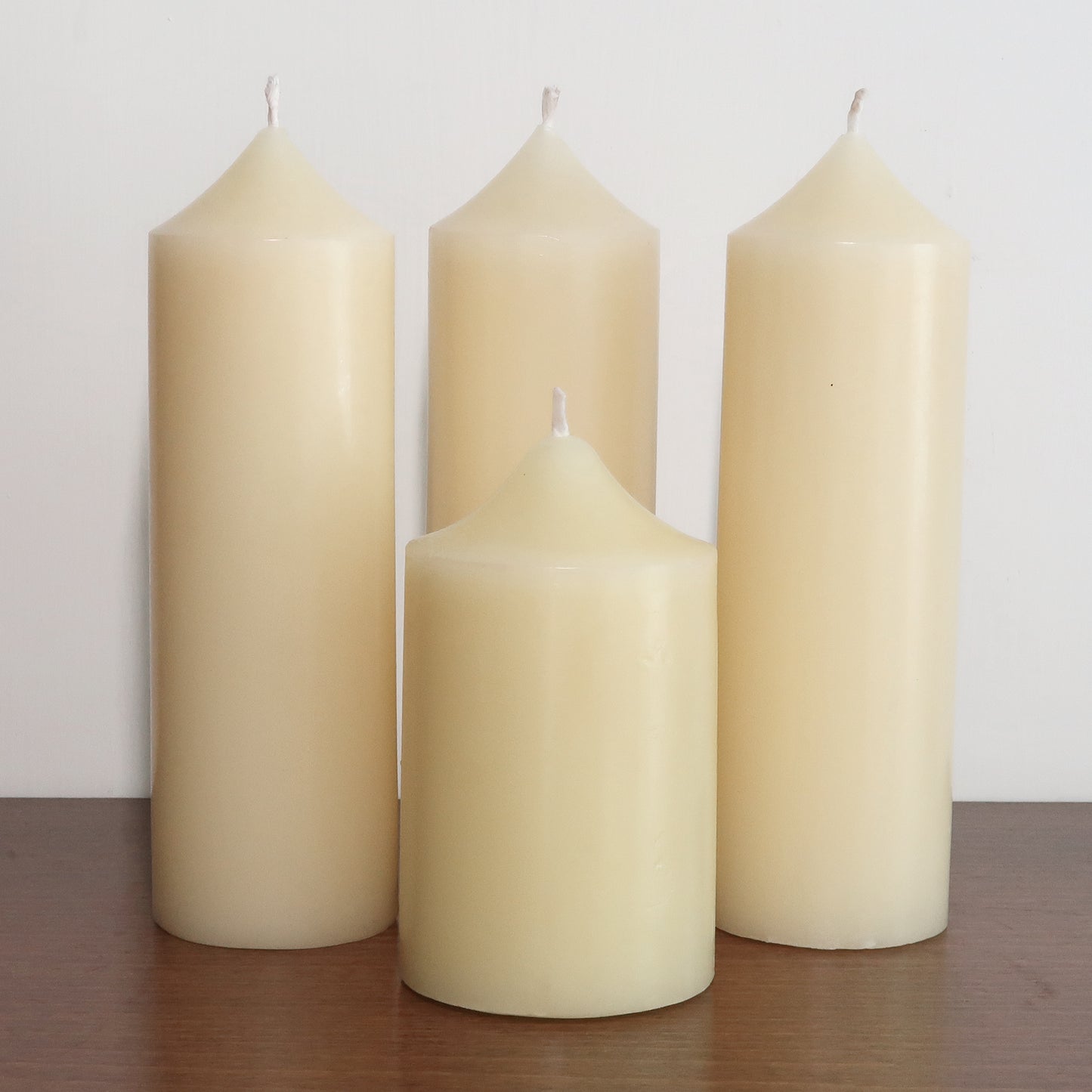 Natural Beeswax Church Candle
