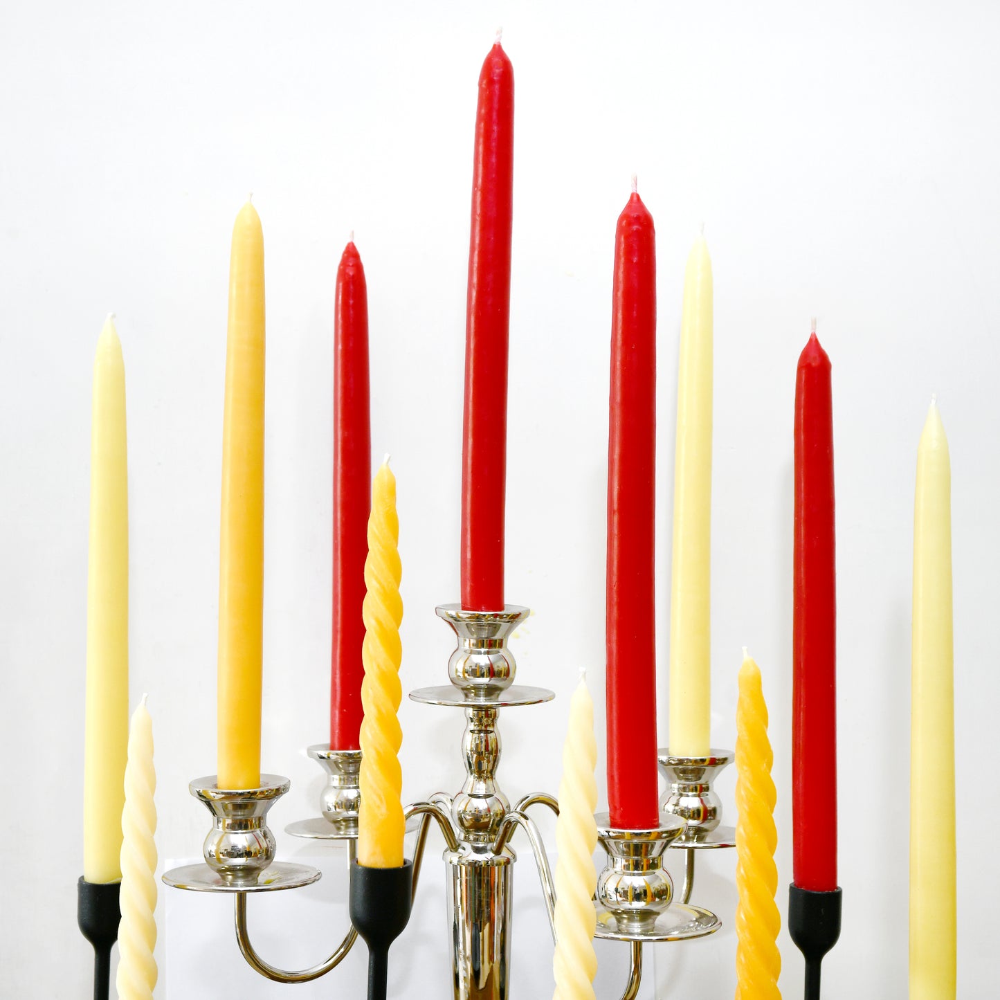 30cm Hand Dipped Taper Beeswax Candles