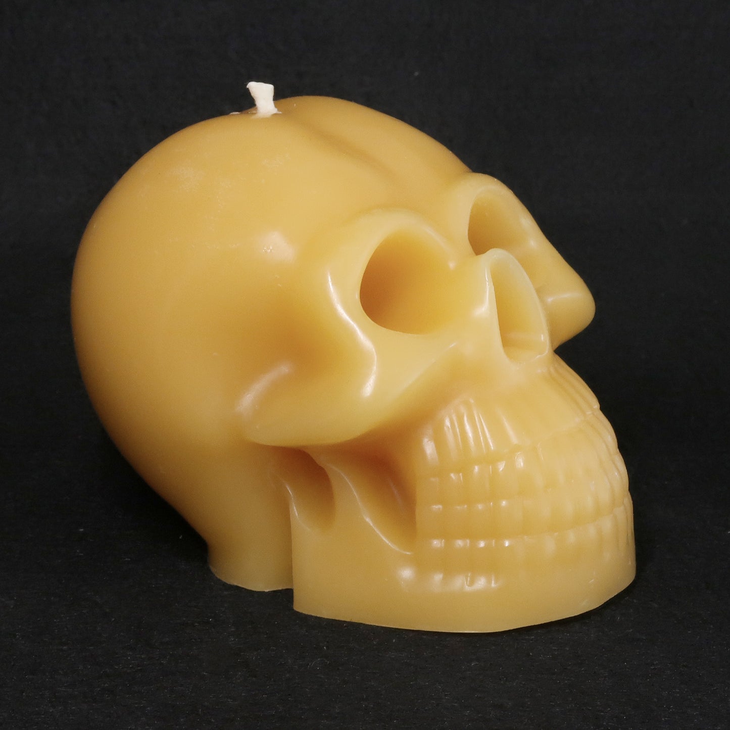 Halloween Skull Candles Solid Beeswax