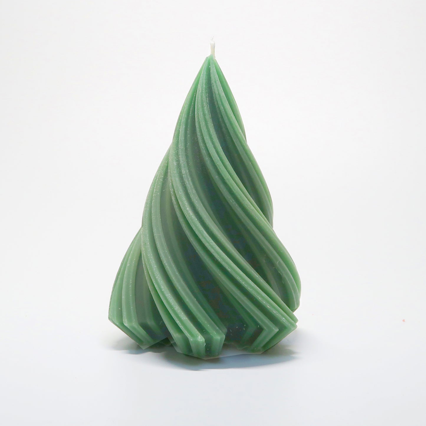 Geometric Spiral Beeswax Candles