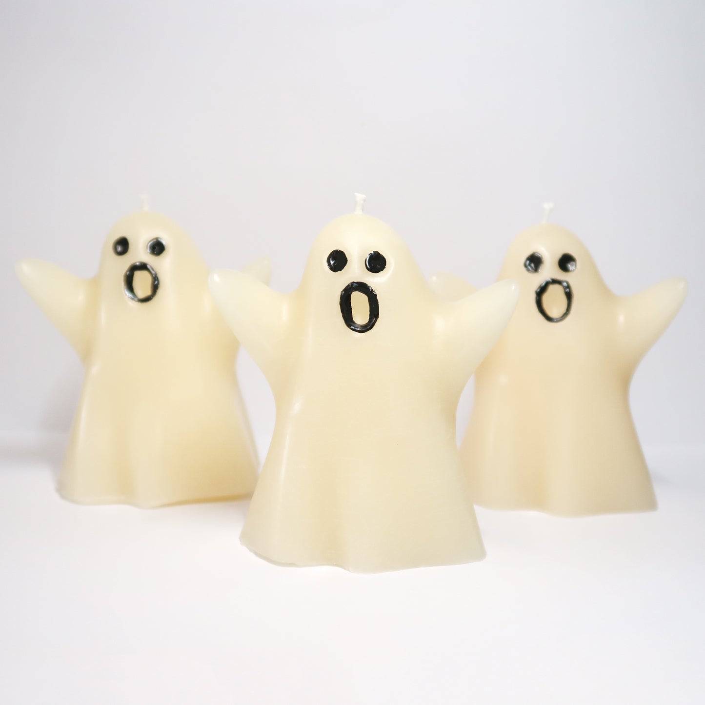 Halloween Ghost Candle - Solid Pure Beeswax