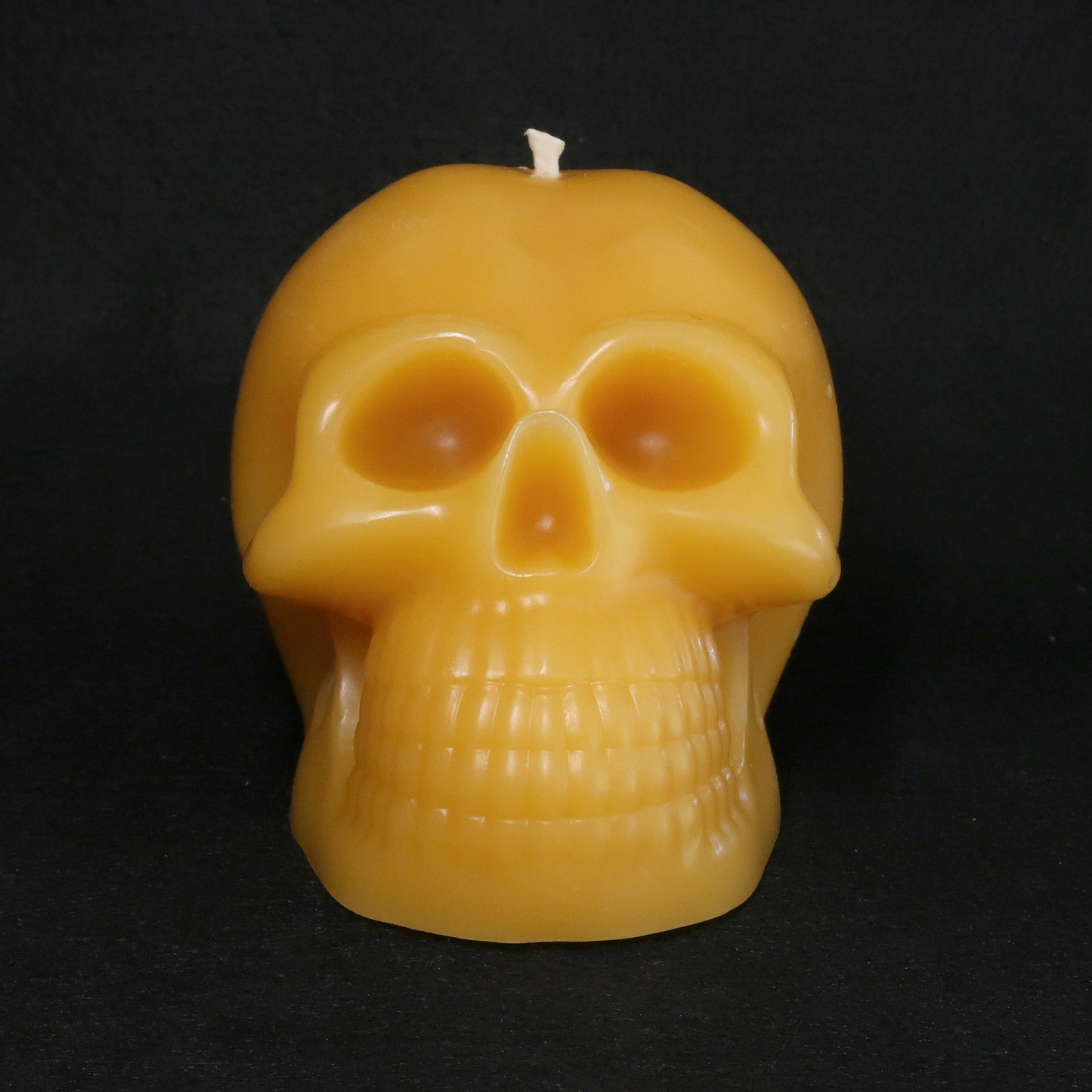 Halloween Skull Candles Solid Beeswax