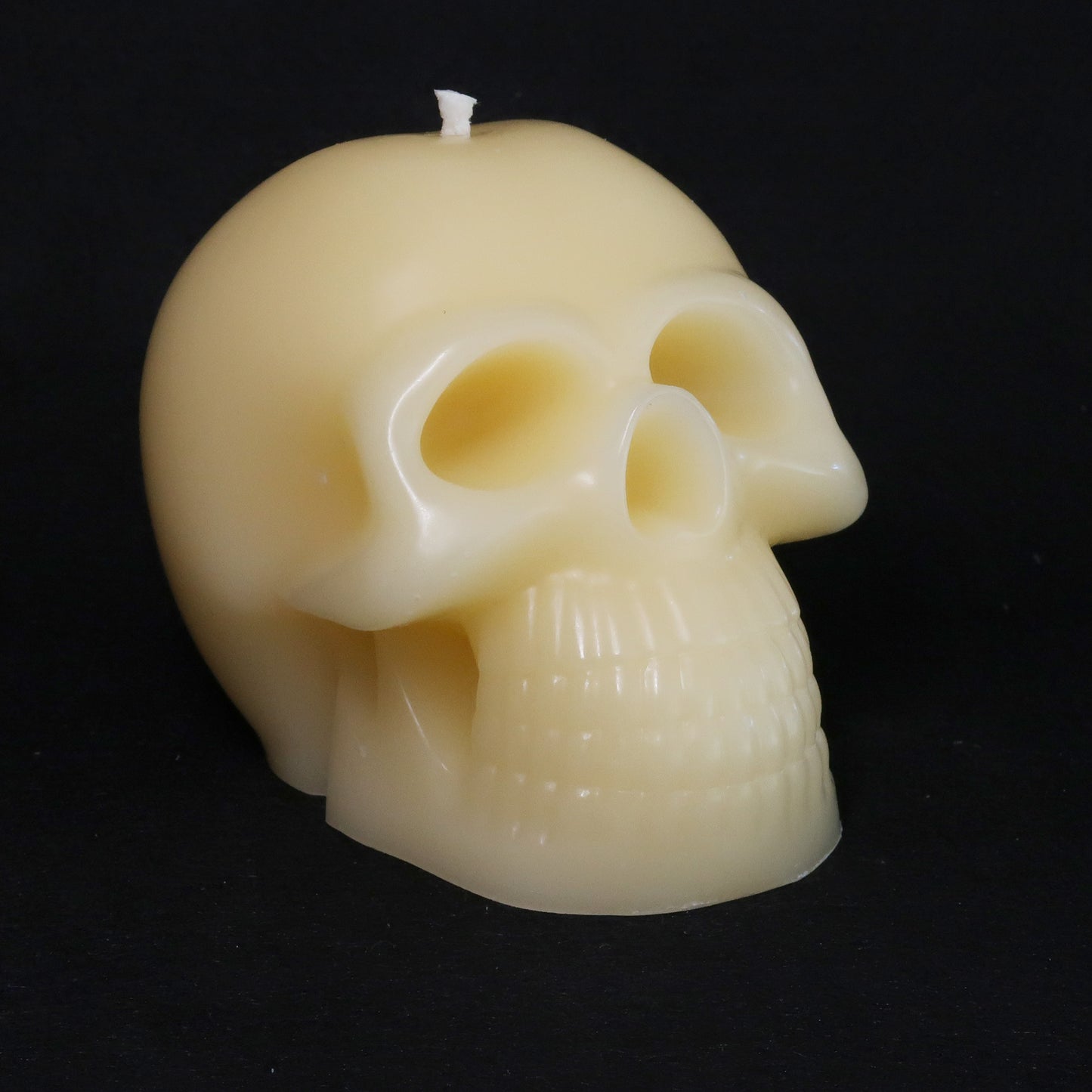 Halloween Skull Candles Solid Beeswax