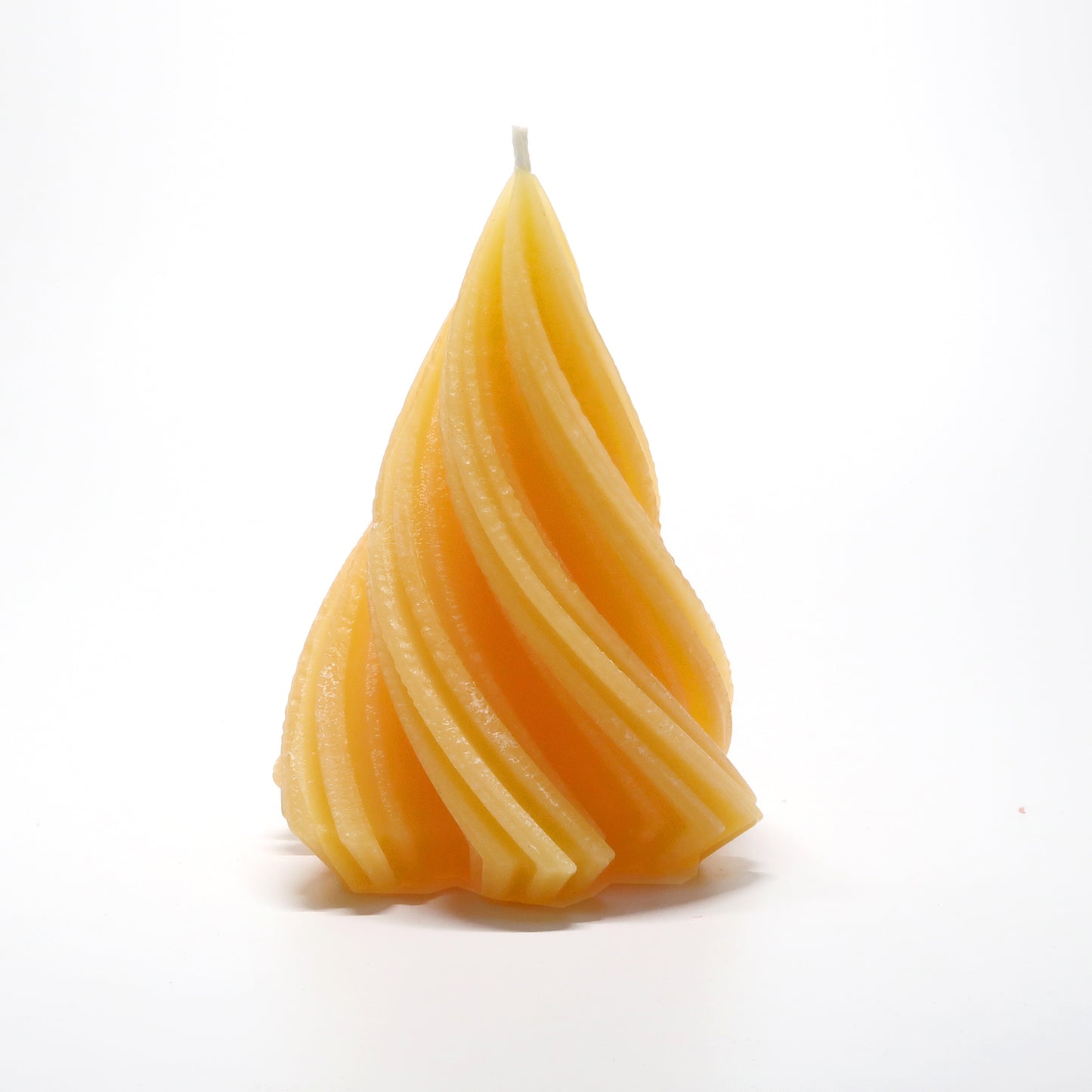 Geometric Spiral Beeswax Candles